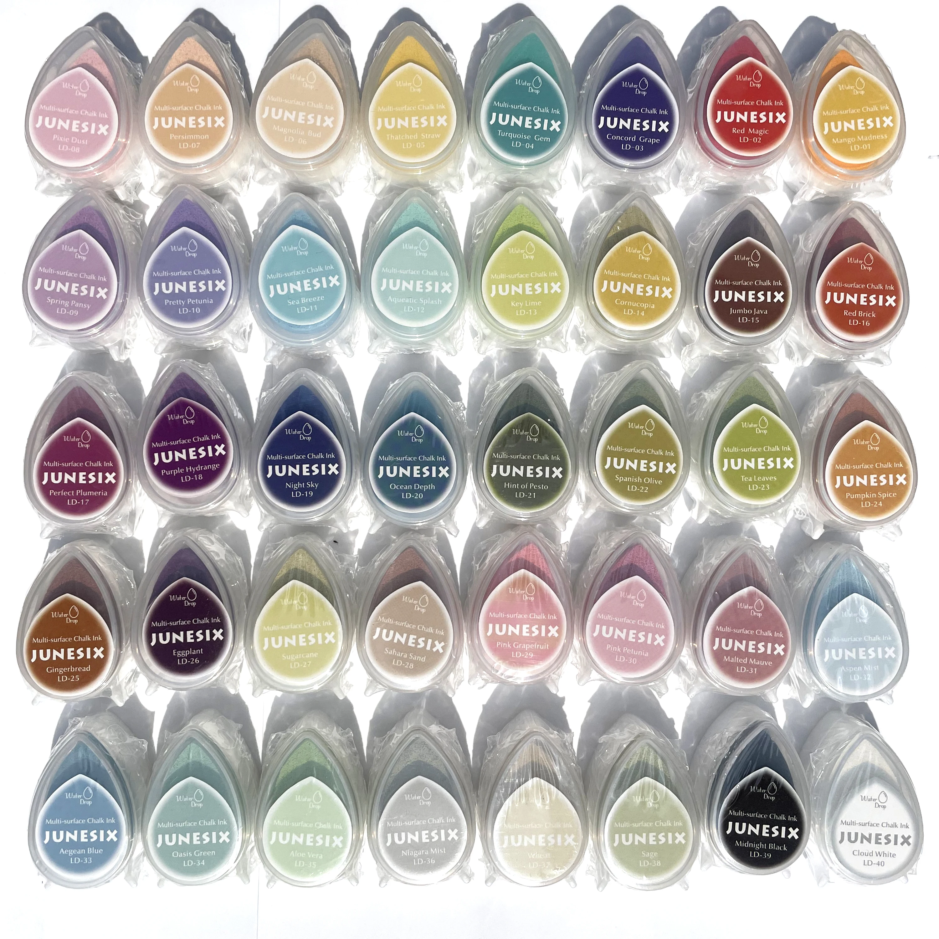 15PCS Droplets Pigment Sticky Matte Inkpad Chalk Ink Pads For Scrapbooking,Painting,
15PCS Droplets Pigment Sticky Matte Inkpad Chalk Ink Pads For Scrapbooking,Painting,