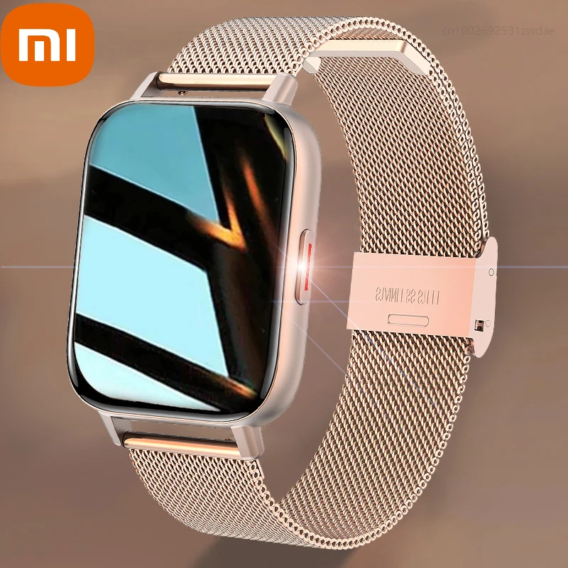 Xiaomi New Women Smart Watch Men 1.69 Inch Color Screen Full Touch Metal Watch Case Fitness Tracker Call Smart Clock Smart Watch
Xiaomi New Women Smart Watch Men 1.69 Inch Color Screen Full Touch Metal Watch Case Fitness Tracker Call Smart Clock Smart Watch