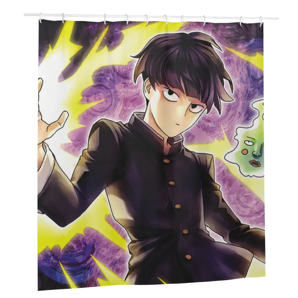 Shigeo Kageyama Ekubo Shower Curtain Bathroom Bath Curtains Mob Psycho 100 Anime Polyester Washable Curtain
Shigeo Kageyama Ekubo Shower Curtain Bathroom Bath Curtains Mob Psycho 100 Anime Polyester Washable Curtain