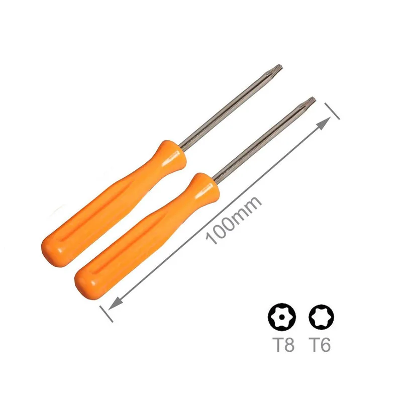 3 in 1 Orange T6 T8 with Hole Screwdriver Set for Controller X1 Repair DH9632
3 in 1 Orange T6 T8 with Hole Screwdriver Set for Controller X1 Repair DH9632
