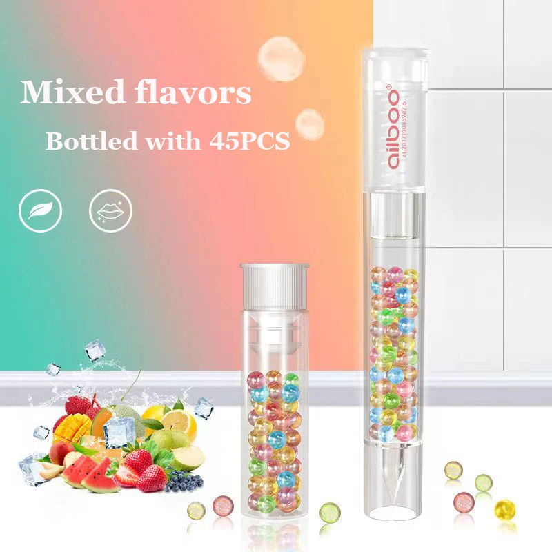 Popping capsule upgrade box for cigarette smoker ball pusher pop up beads Mixed bottled mint fruit capsules tobacco smokers set
Popping capsule upgrade box for cigarette smoker ball pusher pop up beads Mixed bottled mint fruit capsules tobacco smokers set