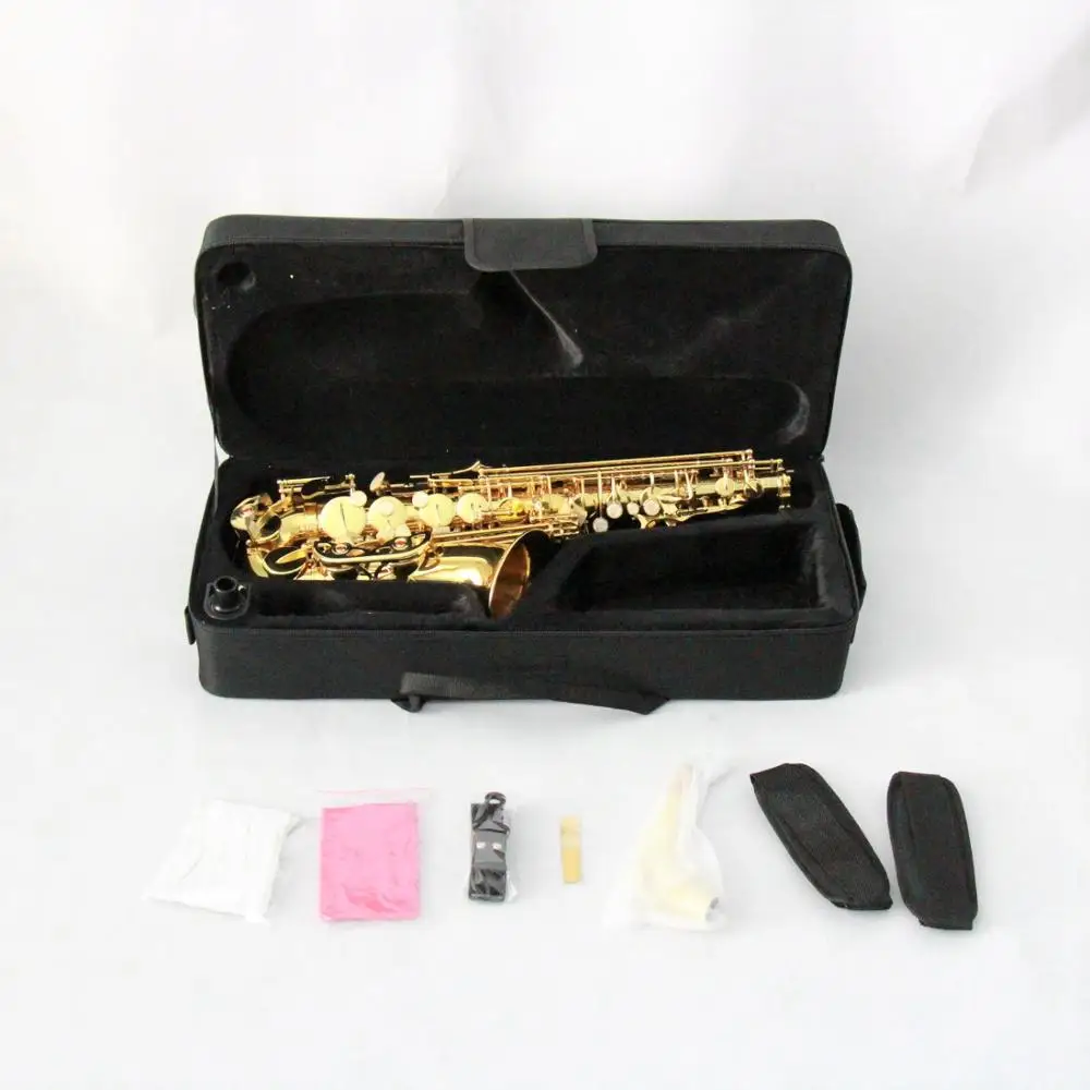 Hot Sale High Grade Student Yellow Brass Woodwind Beginner Golden Color OEM Cheap Price Eb Tone Saksafon Alto Saxophone
Hot Sale High Grade Student Yellow Brass Woodwind Beginner Golden Color OEM Cheap Price Eb Tone Saksafon Alto Saxophone