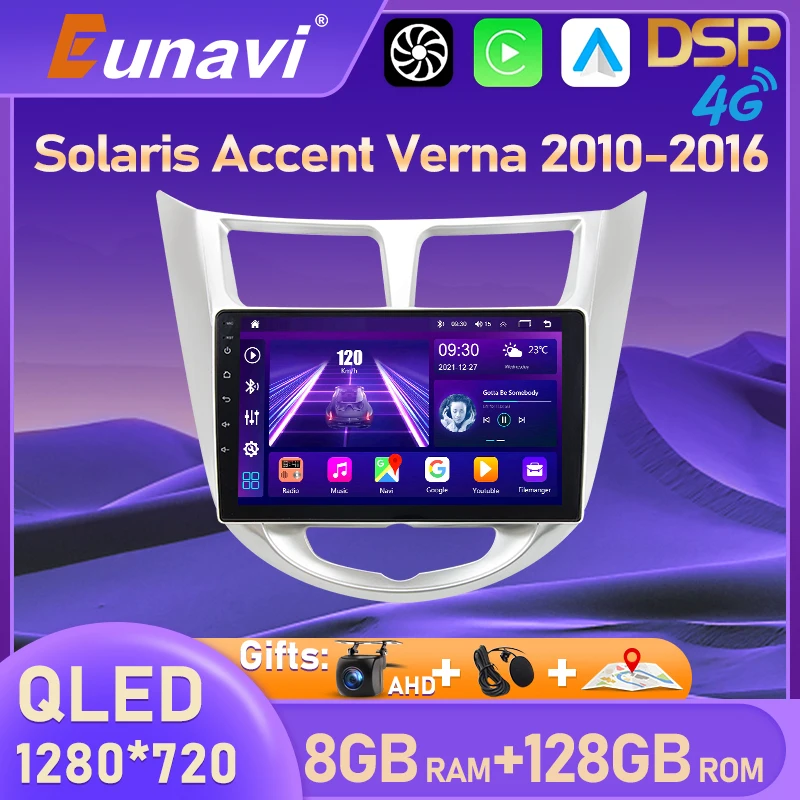Eunavi 2 din Android авто радио для Hyundai Solaris Accent Verna 2010-2016 Мультимедиа Видео плеер головное устройство 2din GPS 4G
Eunavi 2 din Android авто радио для Hyundai Solaris Accent Verna 2010-2016 Мультимедиа Видео плеер головное устройство 2din GPS 4G