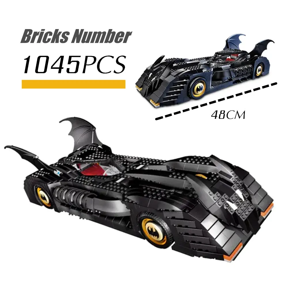 Super Bat-Heroes Movie Series Tumbler Bat-Car SuperHeroes Hypercar Model Fit 7784 Building Blocks Car Bricks Toys Kid Gift Boys
Super Bat-Heroes Movie Series Tumbler Bat-Car SuperHeroes Hypercar Model Fit 7784 Building Blocks Car Bricks Toys Kid Gift Boys