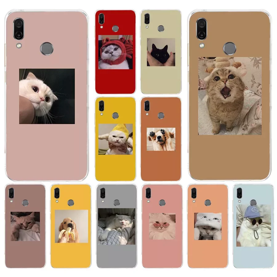 Cute cat Soft Silicone Tpu Cover phone Case for huawei Honor 8 8a Prime 8s 8x 8 lite 9 9x 9 lite 10 10i 10 lite
Cute cat Soft Silicone Tpu Cover phone Case for huawei Honor 8 8a Prime 8s 8x 8 lite 9 9x 9 lite 10 10i 10 lite