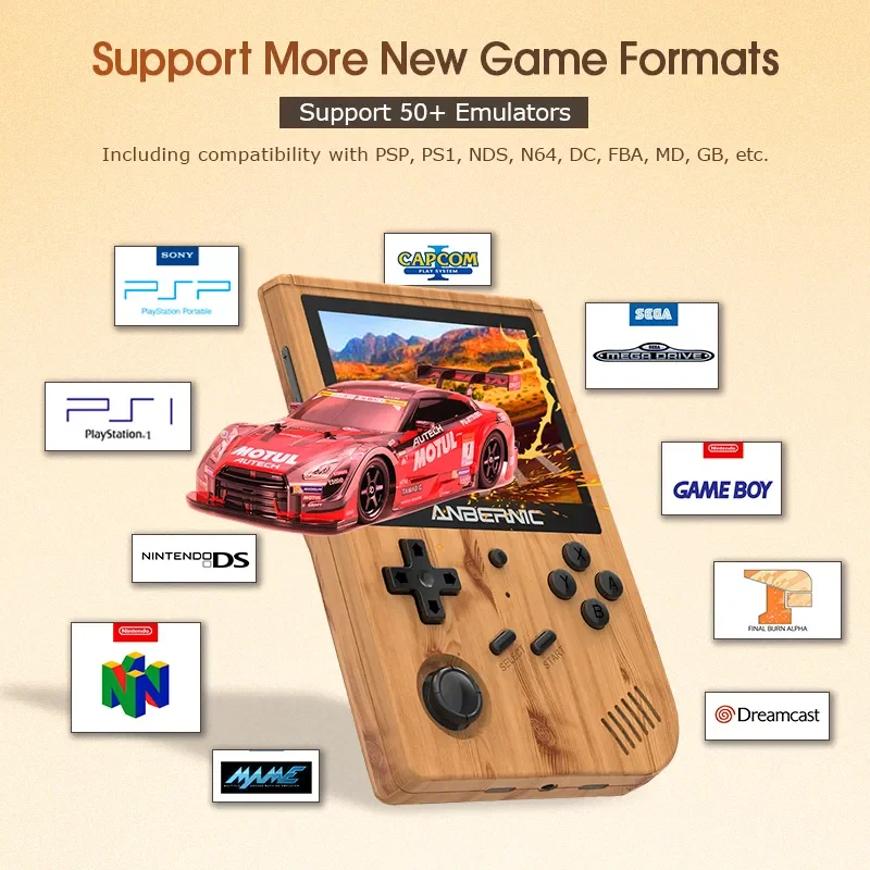RG351V Retro Games RK3326 Open Source 3.5 INCH 640/480 Handheld Game Console Emulator For PSP Built-in 50000+Games Kid Gift
RG351V Retro Games RK3326 Open Source 3.5 INCH 640/480 Handheld Game Console Emulator For PSP Built-in 50000+Games Kid Gift