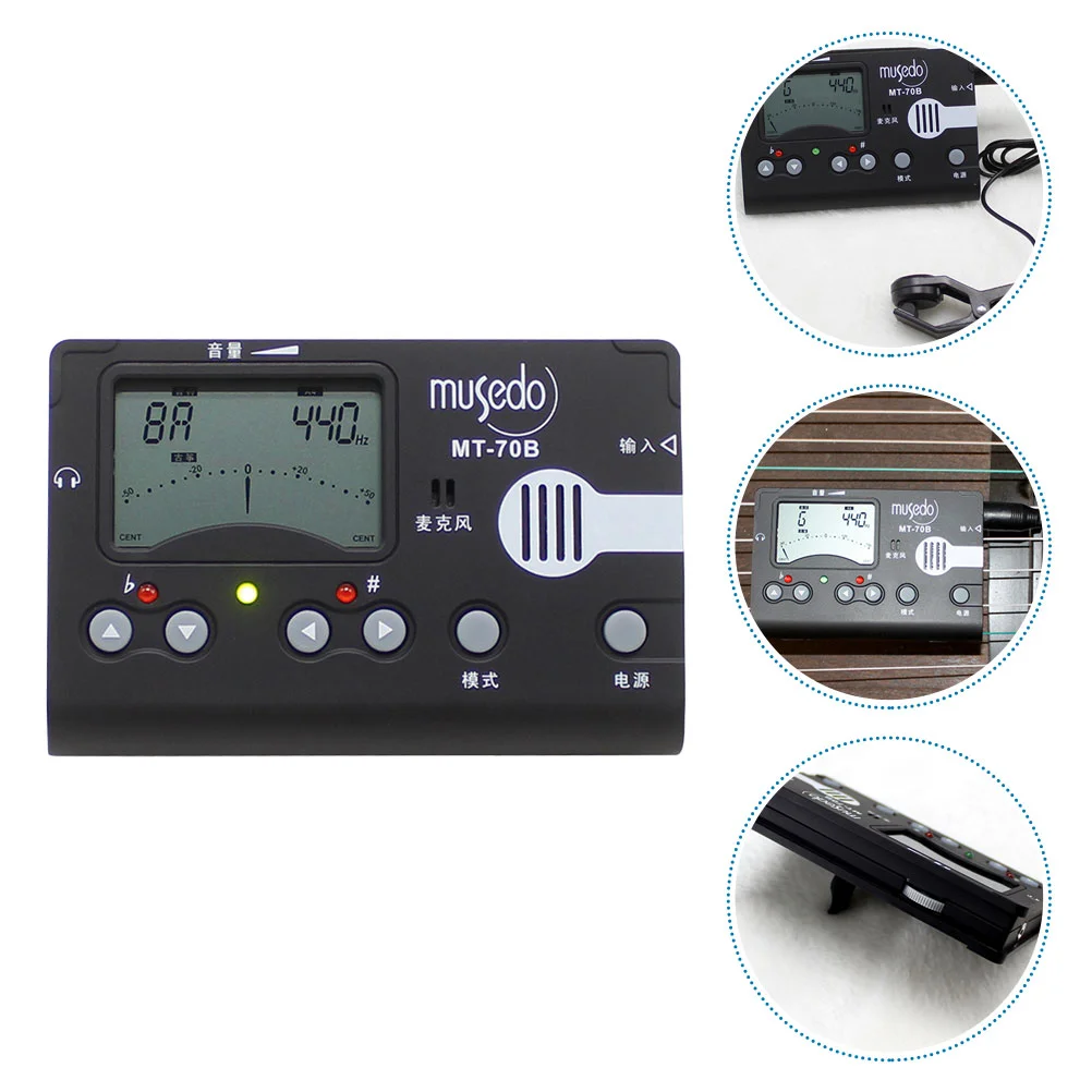 Tuner Guzheng Digital Metronome Tone Generator Chromatic Guitar Violin Instrument Electronic Accessory Ukulele Bass Tuning
Tuner Guzheng Digital Metronome Tone Generator Chromatic Guitar Violin Instrument Electronic Accessory Ukulele Bass Tuning