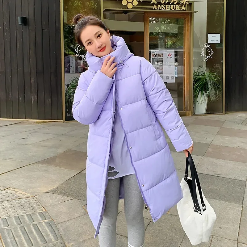 Autumn Winter Women Hooded Collar Zipper Coats Drawstring Button Long Parka For Ladies Warm Fashion Slim Cotton Jackets
Autumn Winter Women Hooded Collar Zipper Coats Drawstring Button Long Parka For Ladies Warm Fashion Slim Cotton Jackets