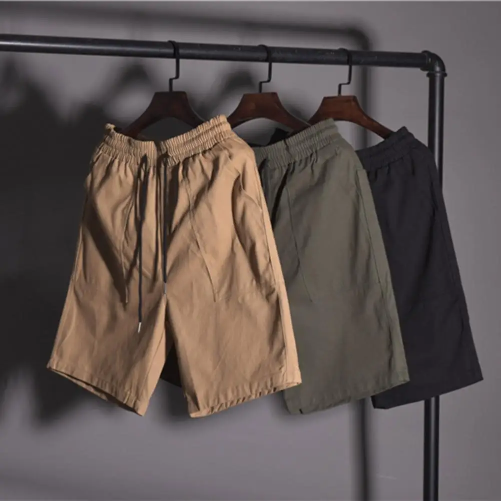 Lightweight Simple Straight Knee Length Pants Thin Short Trousers Pure Colors Streetwear 
Lightweight Simple Straight Knee Length Pants Thin Short Trousers Pure Colors Streetwear