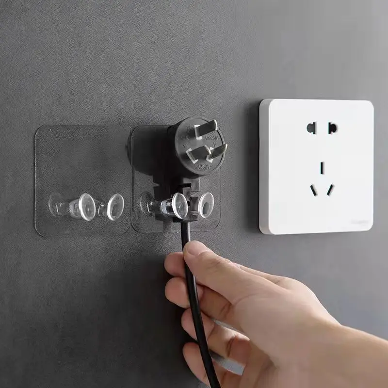 10PCS Self-Adhesive Wall Hanging Hook Socket Holder Power Plug Hanger Gadgets Storage Kitchen Accessories Bathroom Organizers
10PCS Self-Adhesive Wall Hanging Hook Socket Holder Power Plug Hanger Gadgets Storage Kitchen Accessories Bathroom Organizers