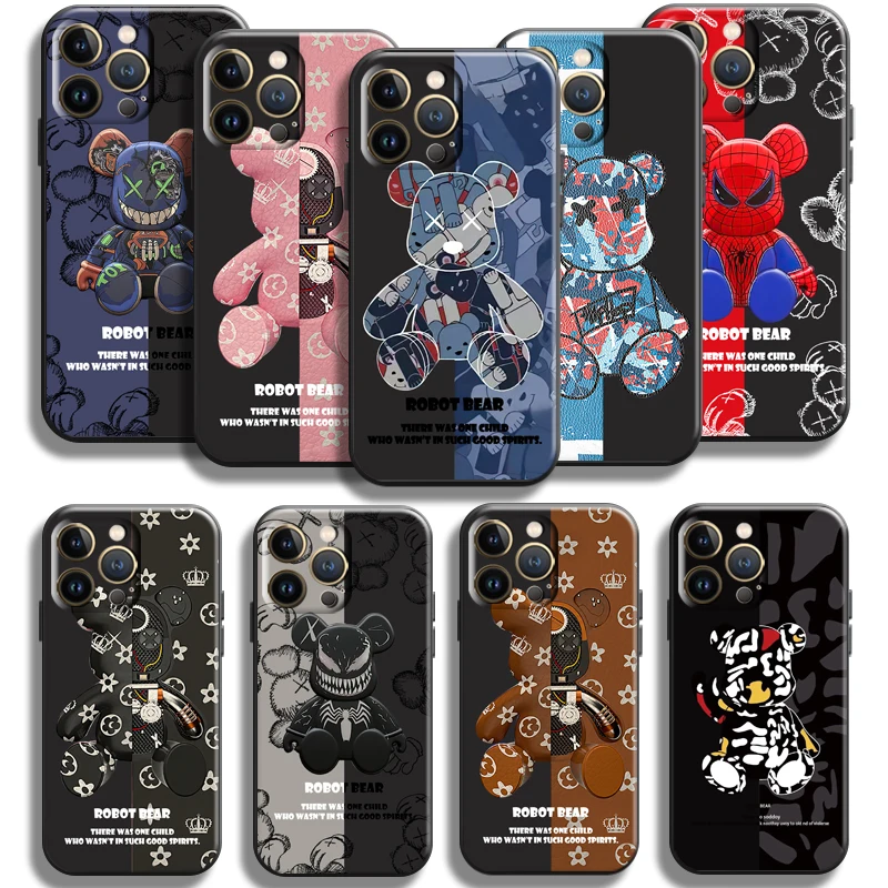 Fashion Brand Luxury Bear For Apple iPhone 13 12 11 Pro Max Mini X XR XS Max SE 5 5s 6 6S 7 8 Plus Phone Case Funda Back Soft
Fashion Brand Luxury Bear For Apple iPhone 13 12 11 Pro Max Mini X XR XS Max SE 5 5s 6 6S 7 8 Plus Phone Case Funda Back Soft