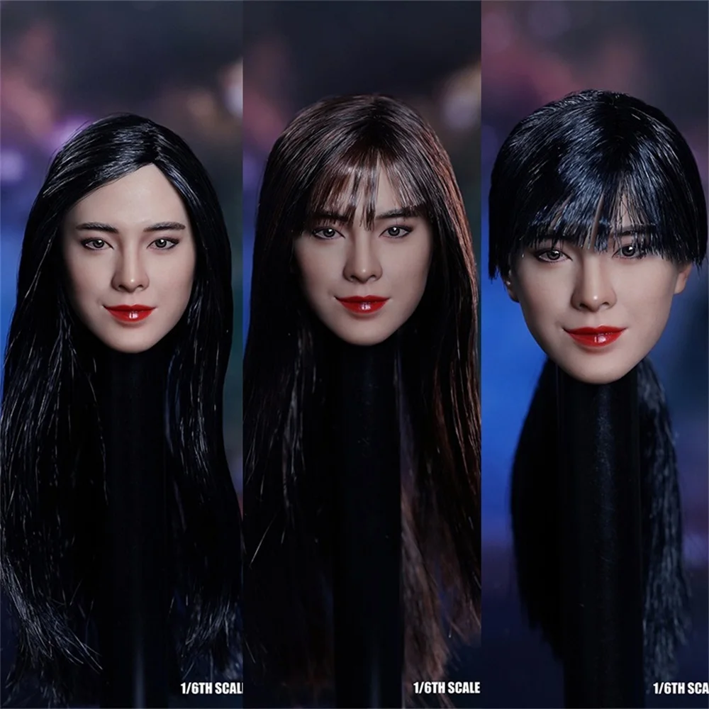 SUPER DUCK SDH029 1/6 Female Joey Wong Beauty Head Sculpture Carving Long Hair Model Fit 12'' TBL PH Suntan Action Figure Body
SUPER DUCK SDH029 1/6 Female Joey Wong Beauty Head Sculpture Carving Long Hair Model Fit 12'' TBL PH Suntan Action Figure Body