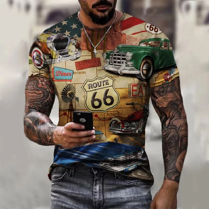 2022European and American popular men's leisure sports 3D digital printed short sleeve T-shirt Street trend sports shirt xs-6xl
2022European and American popular men's leisure sports 3D digital printed short sleeve T-shirt Street trend sports shirt xs-6xl
