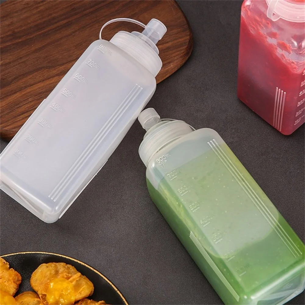 800/1000ML Squeeze Sauce Bottle Food Grade Large Diameter Dustproof Plastic Squeeze Sauce Bottle Dressing Bottle
800/1000ML Squeeze Sauce Bottle Food Grade Large Diameter Dustproof Plastic Squeeze Sauce Bottle Dressing Bottle