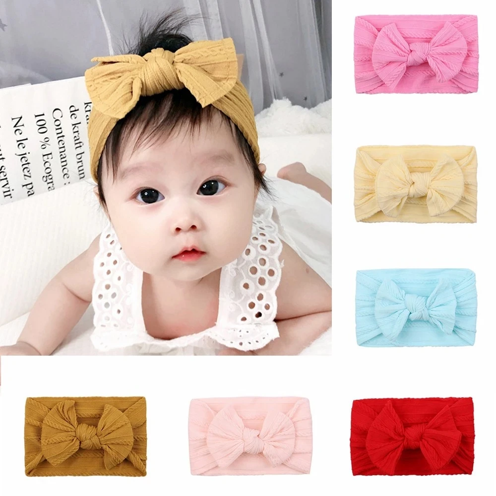 1PCS Solid Colors Bow Baby Headband Girls Newborn Headbands Soft Nylon Elastic Hair Bands Turban Kids Headwear Hair Accessories
1PCS Solid Colors Bow Baby Headband Girls Newborn Headbands Soft Nylon Elastic Hair Bands Turban Kids Headwear Hair Accessories