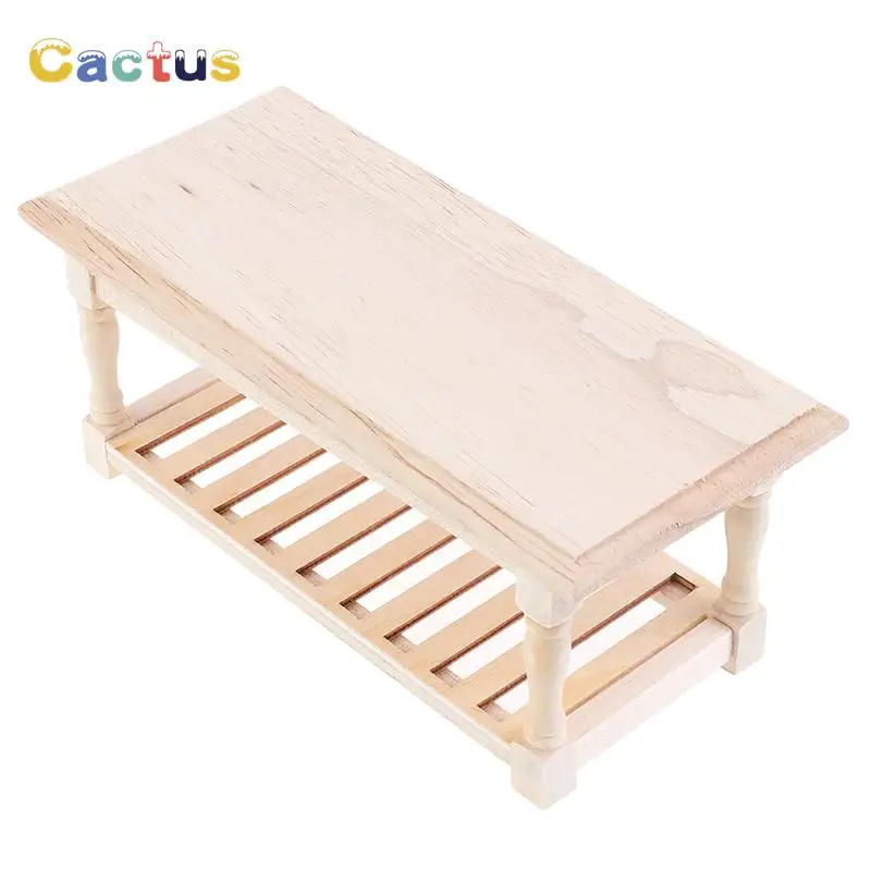 Tea Table Dollhouse Furniture Miniature Living Room Doll House Accessories Kid Pretend Play Toy Furniture Model Mini Wooden 1:12
Tea Table Dollhouse Furniture Miniature Living Room Doll House Accessories Kid Pretend Play Toy Furniture Model Mini Wooden 1:12