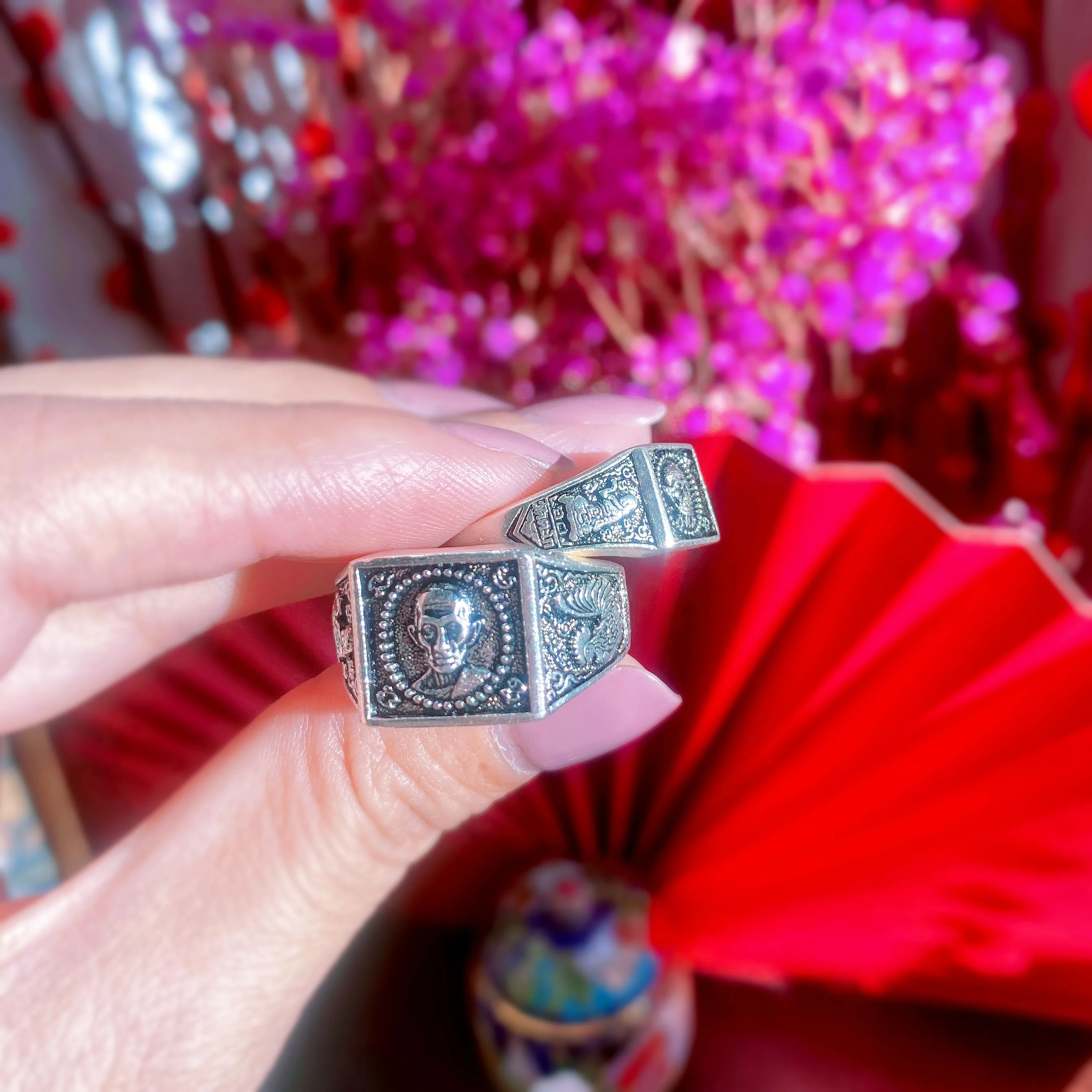 Thai Handmade Ring Trend Buddha Series Taige Rui 2559 Own Ring 859 Lucky Gift New In Rings for Women
Thai Handmade Ring Trend Buddha Series Taige Rui 2559 Own Ring 859 Lucky Gift New In Rings for Women