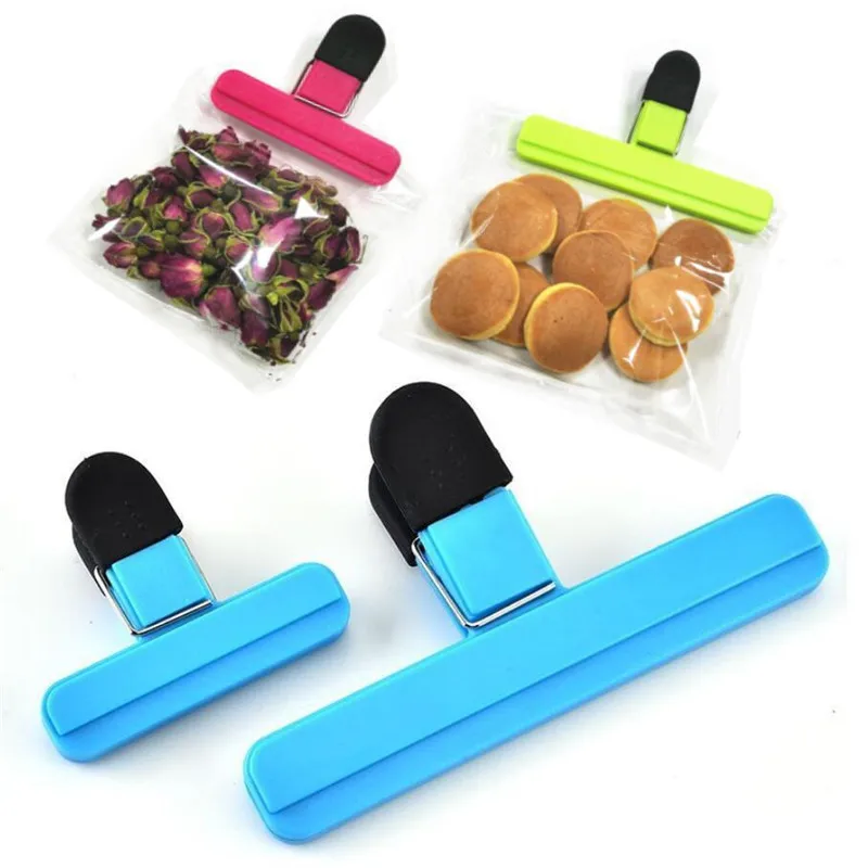 Universal Plastic Food Sealing Bag Clip Creative Fresh Moisture-proof Snack Sealing Clip Postcard File Binder Clip Kitchen Tools
Universal Plastic Food Sealing Bag Clip Creative Fresh Moisture-proof Snack Sealing Clip Postcard File Binder Clip Kitchen Tools