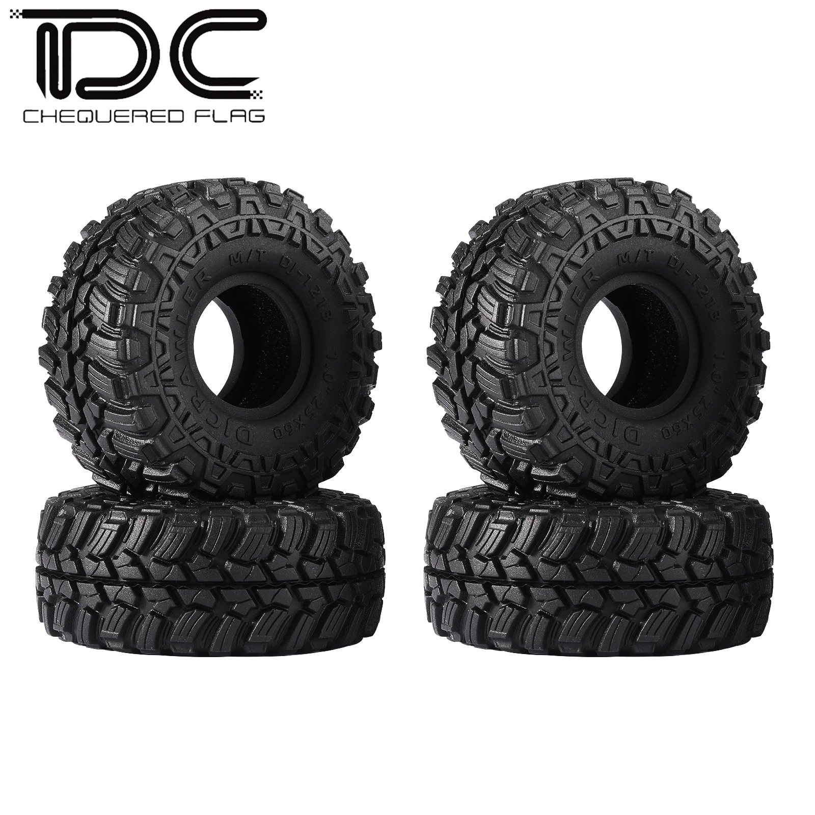 DC 60*25mm Swamp Stomper 1.0" Wheel Tires for 1/24 1/18 RC Crawler Car SCX24 AX24 TRX4M FCX24 Upgrade Parts
DC 60*25mm Swamp Stomper 1.0" Wheel Tires for 1/24 1/18 RC Crawler Car SCX24 AX24 TRX4M FCX24 Upgrade Parts