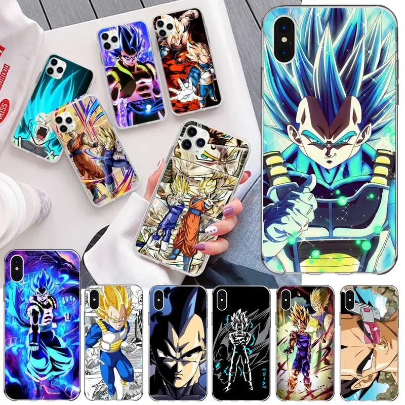 Bandai Dragon Ball Z Vegeta Phone Case For iphone 13 12 11 Pro Mini XS Max 8 7 Plus X SE 2020 XR Silicone Soft Cover
Bandai Dragon Ball Z Vegeta Phone Case For iphone 13 12 11 Pro Mini XS Max 8 7 Plus X SE 2020 XR Silicone Soft Cover