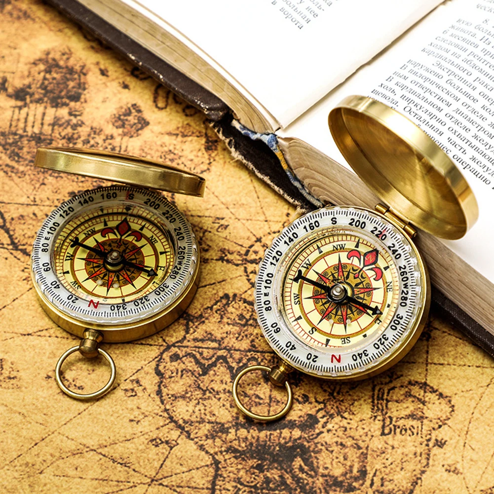 Outdoor Compass Pure Copper Multifunctional Mountaineering Camping Hiking Mini Luminous Retro Flip Compasses Outdoor Tool
Outdoor Compass Pure Copper Multifunctional Mountaineering Camping Hiking Mini Luminous Retro Flip Compasses Outdoor Tool