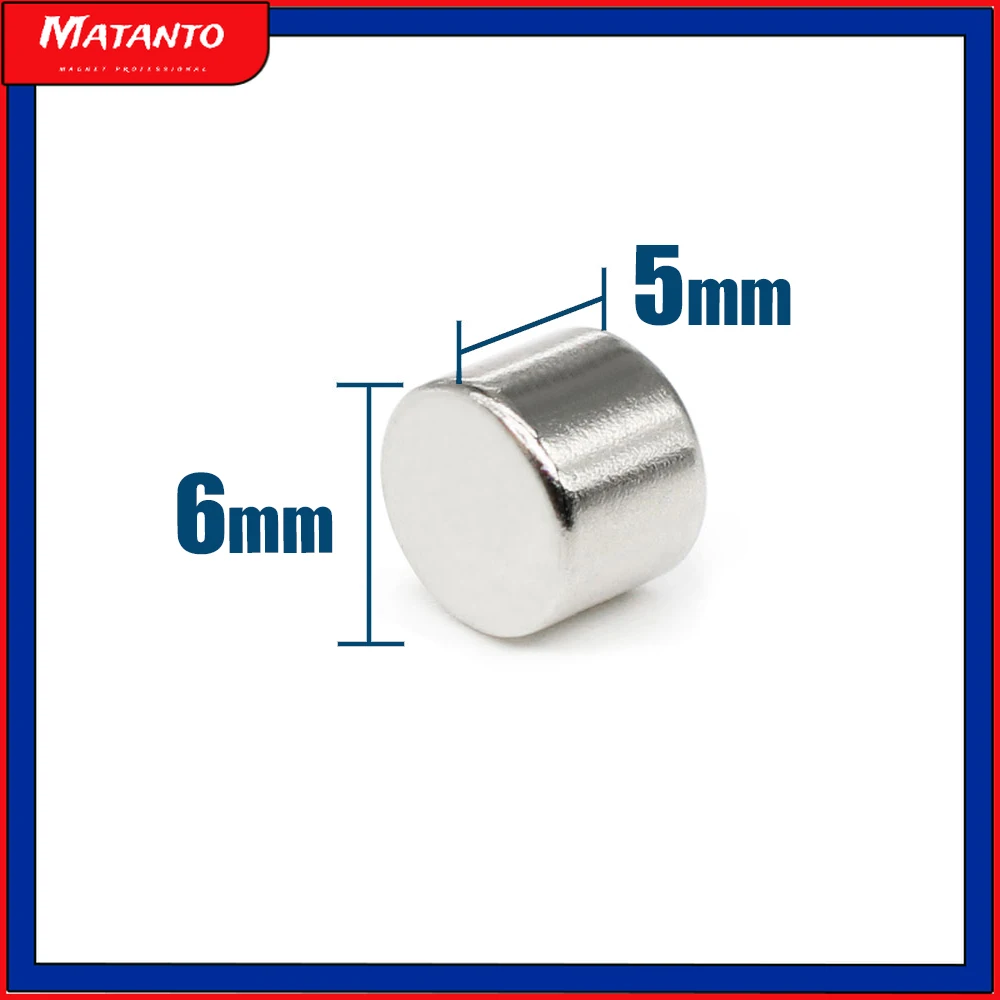 20/50/100/150/200/300PCS 6x5 mm Disc Rare Earth Neodymium Magnets N35 6x5mm Small Round Search Magnet Strong 6*5 mm
20/50/100/150/200/300PCS 6x5 mm Disc Rare Earth Neodymium Magnets N35 6x5mm Small Round Search Magnet Strong 6*5 mm