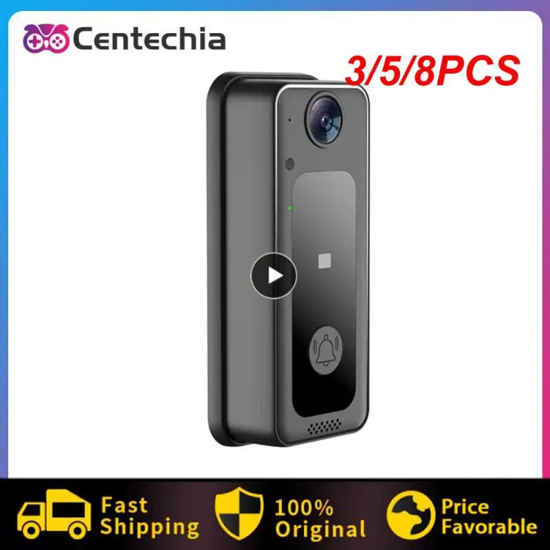 3/5/8PCS Smart Doorbell Camera Low-power 720p Door Bell Ring High Quality Two-way Talk Wireless Wifi Call Intercom Video
3/5/8PCS Smart Doorbell Camera Low-power 720p Door Bell Ring High Quality Two-way Talk Wireless Wifi Call Intercom Video