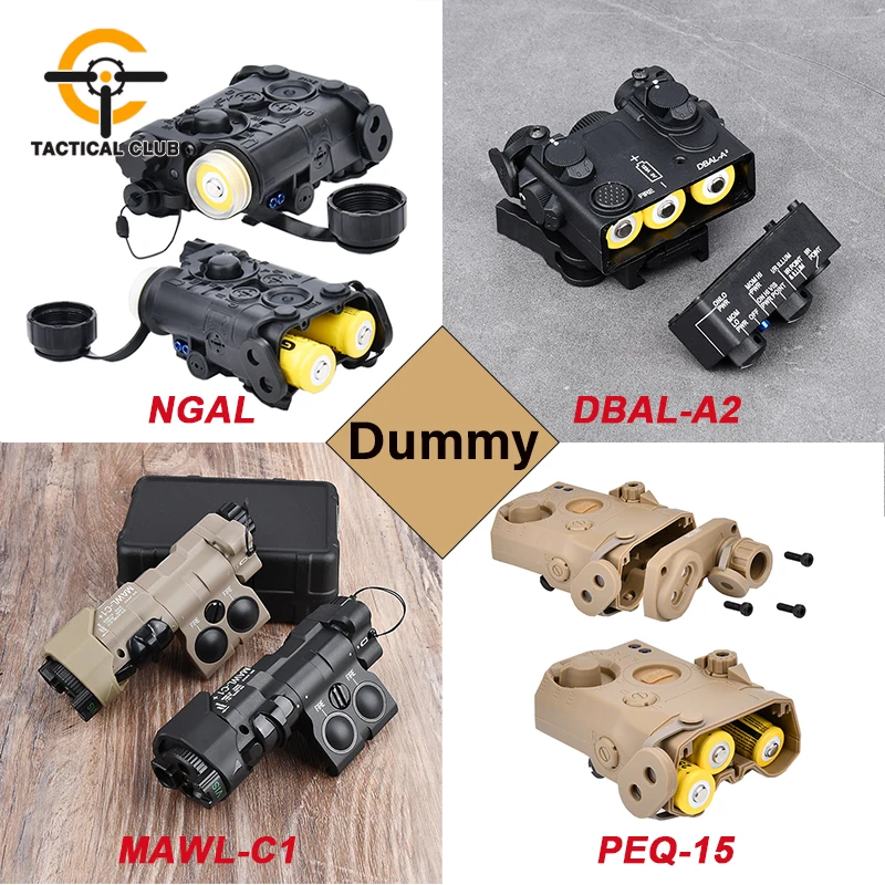 WADSN MAWL C1+ PEQ-15 DBAL-A2 NGAL-L3 Dummy airsoft Battery Case Hunting weapon Laser Indicator Non-functional ar15 accessories
WADSN MAWL C1+ PEQ-15 DBAL-A2 NGAL-L3 Dummy airsoft Battery Case Hunting weapon Laser Indicator Non-functional ar15 accessories