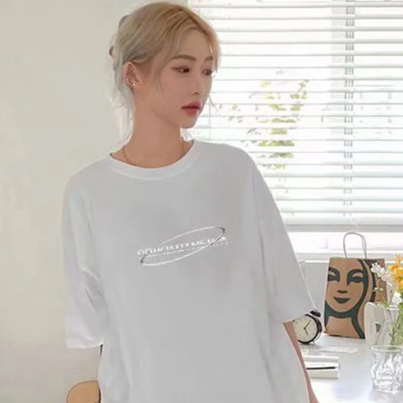 2022 Summer Fashion Oversize Short Sleeved Men Cotton T-Shirt Loose English Alphabet Print Fat Plus Size Mens T Shirt Couples
2022 Summer Fashion Oversize Short Sleeved Men Cotton T-Shirt Loose English Alphabet Print Fat Plus Size Mens T Shirt Couples