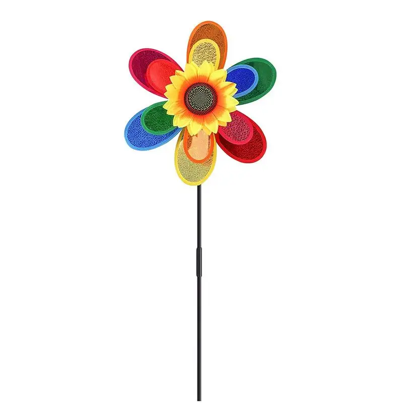 Sunflower Colorful Pinwheels Yard Art Garden Decoration Sunflower Windmills For Yard Garden Picnic Camping Beautiful Outdoor
Sunflower Colorful Pinwheels Yard Art Garden Decoration Sunflower Windmills For Yard Garden Picnic Camping Beautiful Outdoor