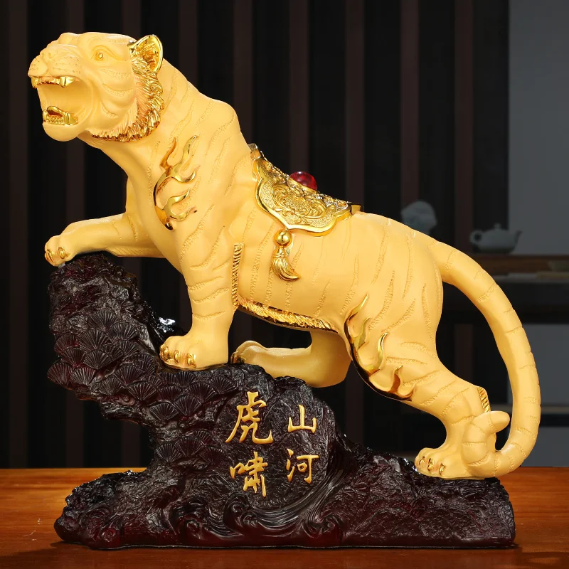 Lucky Tiger Ornaments Tiger Climbing the Mountain Zodiac Tiger Xiao Mountain and River Crafts Office Decorations Furnishings
Lucky Tiger Ornaments Tiger Climbing the Mountain Zodiac Tiger Xiao Mountain and River Crafts Office Decorations Furnishings