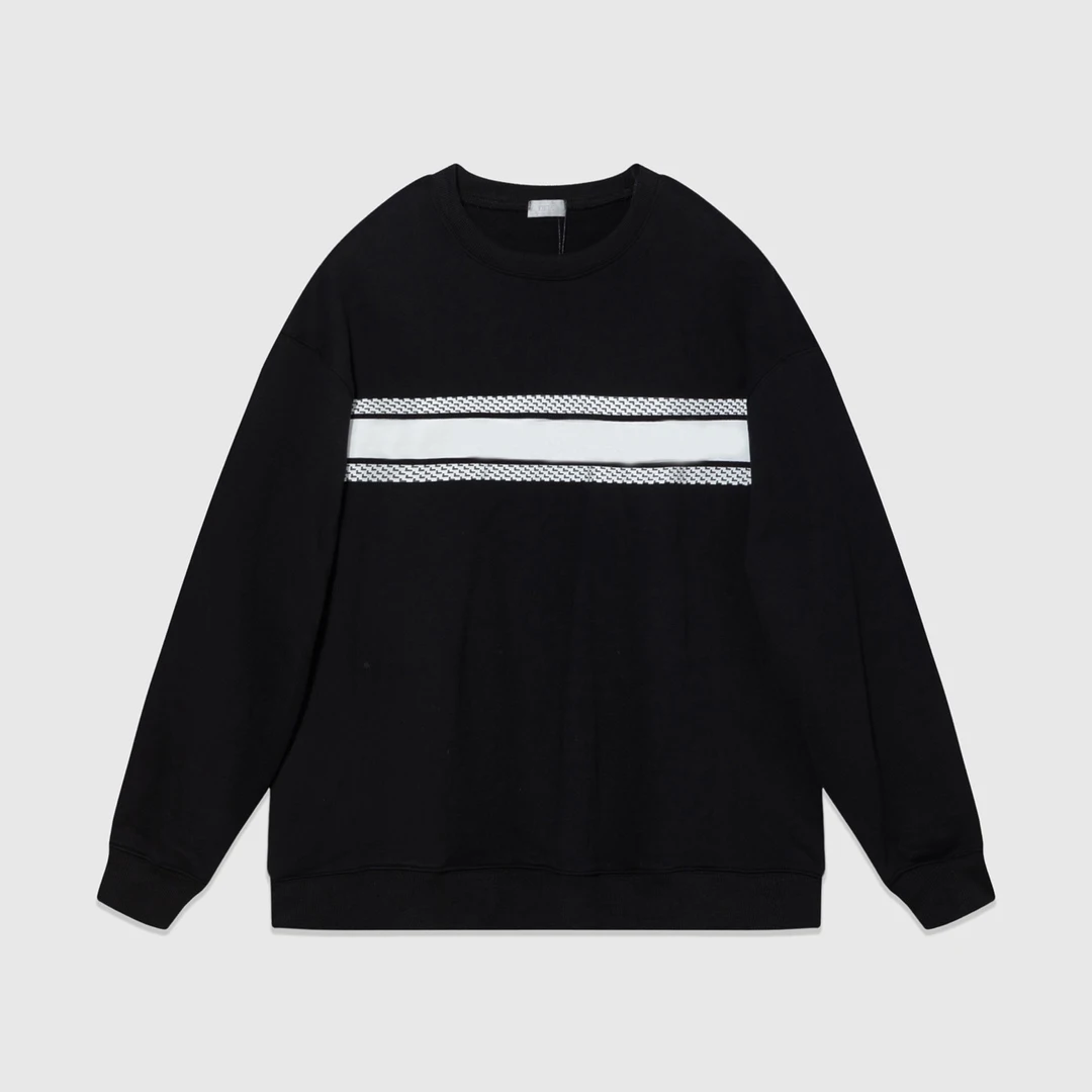 2023 New Men’s High-quality Precision Double-sleeved Round Neck Sweater Women’s Fashion Striped Sweater
2023 New Men’s High-quality Precision Double-sleeved Round Neck Sweater Women’s Fashion Striped Sweater