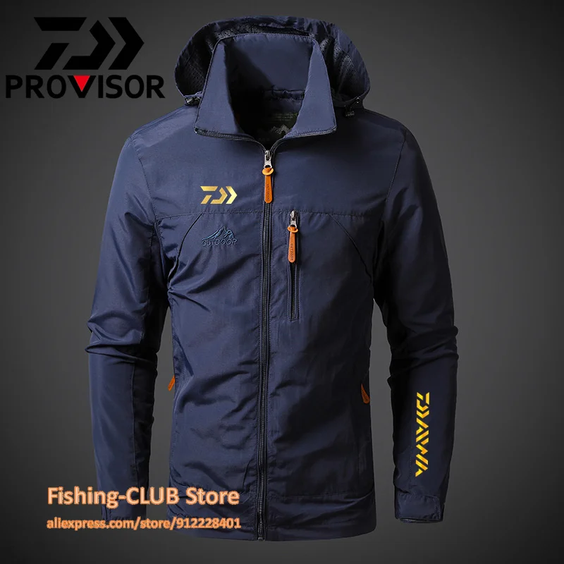 Men Waterproof Fishing Jacket Hooded Casual Clothing Outdoor Clothes Windbreaker Windproof Autumn Winter Outwears Hiking Coats
Men Waterproof Fishing Jacket Hooded Casual Clothing Outdoor Clothes Windbreaker Windproof Autumn Winter Outwears Hiking Coats