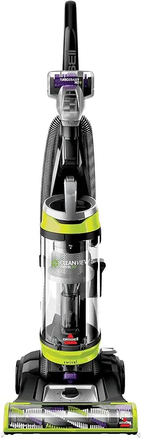 BISSELL 2252 CleanView Swivel Upright Bagless Vacuum with Swivel Steering, Powerful Pet Hair Pick Up
BISSELL 2252 CleanView Swivel Upright Bagless Vacuum with Swivel Steering, Powerful Pet Hair Pick Up