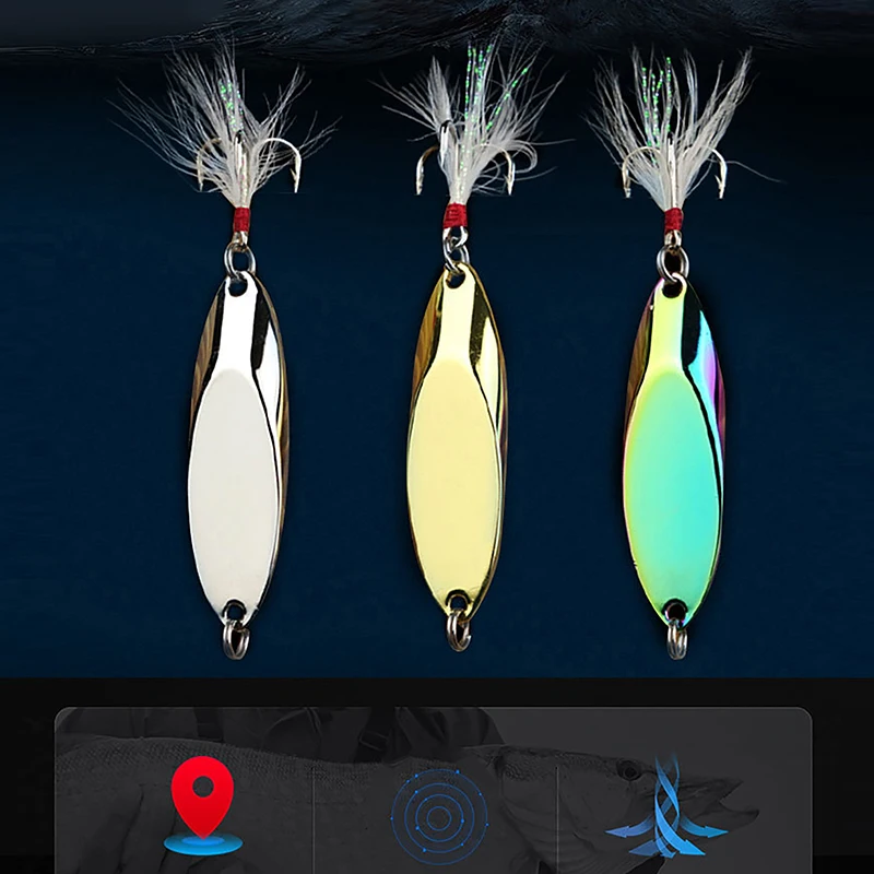 1PCS Metal Spinner Spoon Trout Fishing Lure Hard Bait Sequins Noise Paillette Artificial Bait Small Hard Sequins Spinner
1PCS Metal Spinner Spoon Trout Fishing Lure Hard Bait Sequins Noise Paillette Artificial Bait Small Hard Sequins Spinner