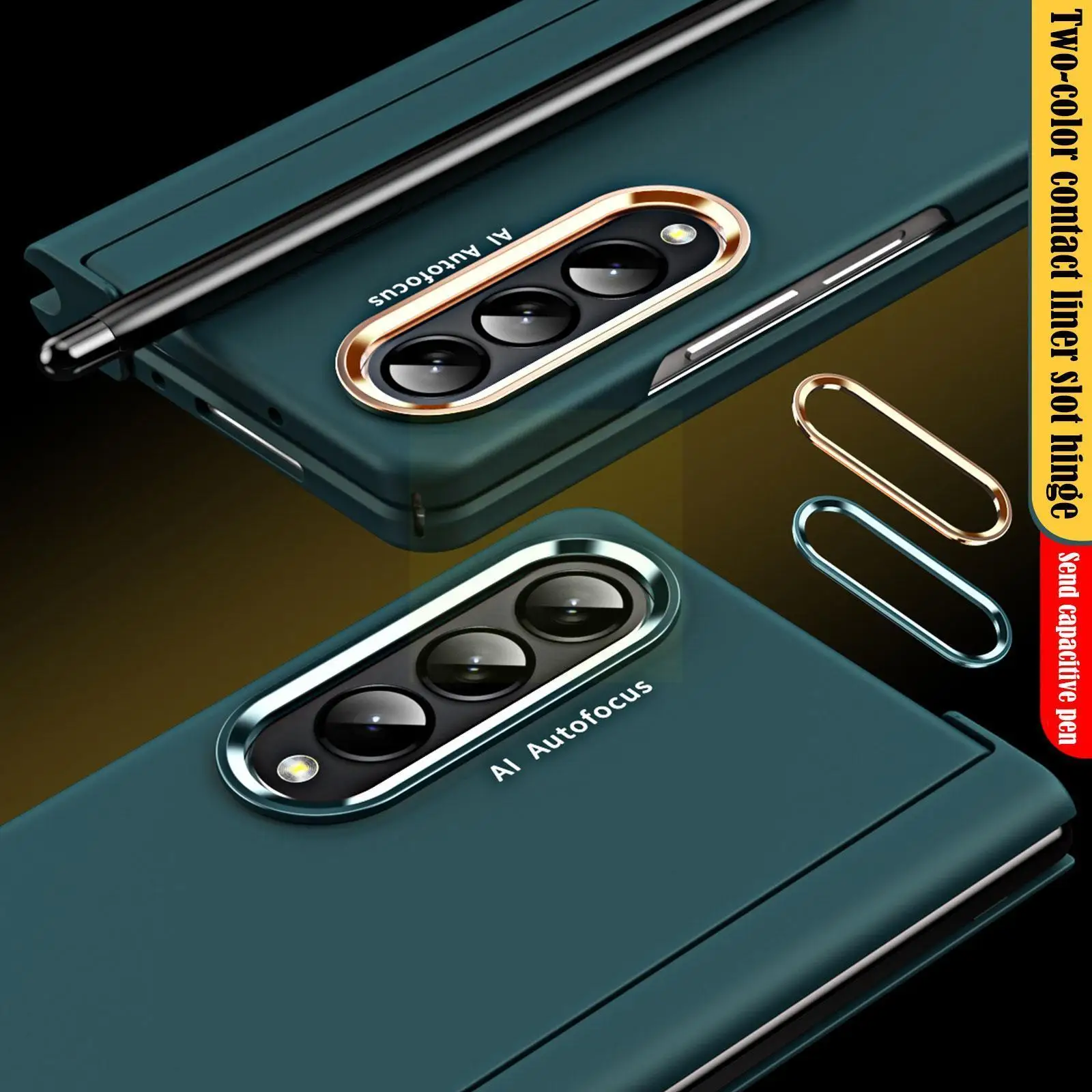 1pcs Phone Folding With Pen Slot Spen Lens Protector Shockproof Matte Phone For Fold4 Flip Cover F1o2
1pcs Phone Folding With Pen Slot Spen Lens Protector Shockproof Matte Phone For Fold4 Flip Cover F1o2