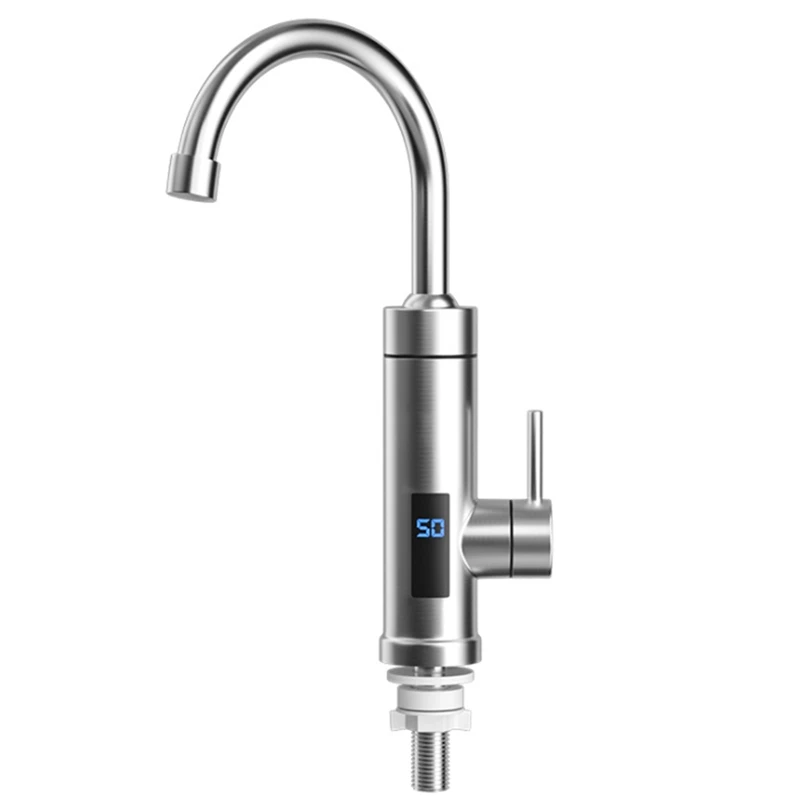Electric Water Heater Kitchen Faucet Instant Hot Water Faucet Heater 220V Heating Faucet Instantaneous Heaters Eu Plug
Electric Water Heater Kitchen Faucet Instant Hot Water Faucet Heater 220V Heating Faucet Instantaneous Heaters Eu Plug