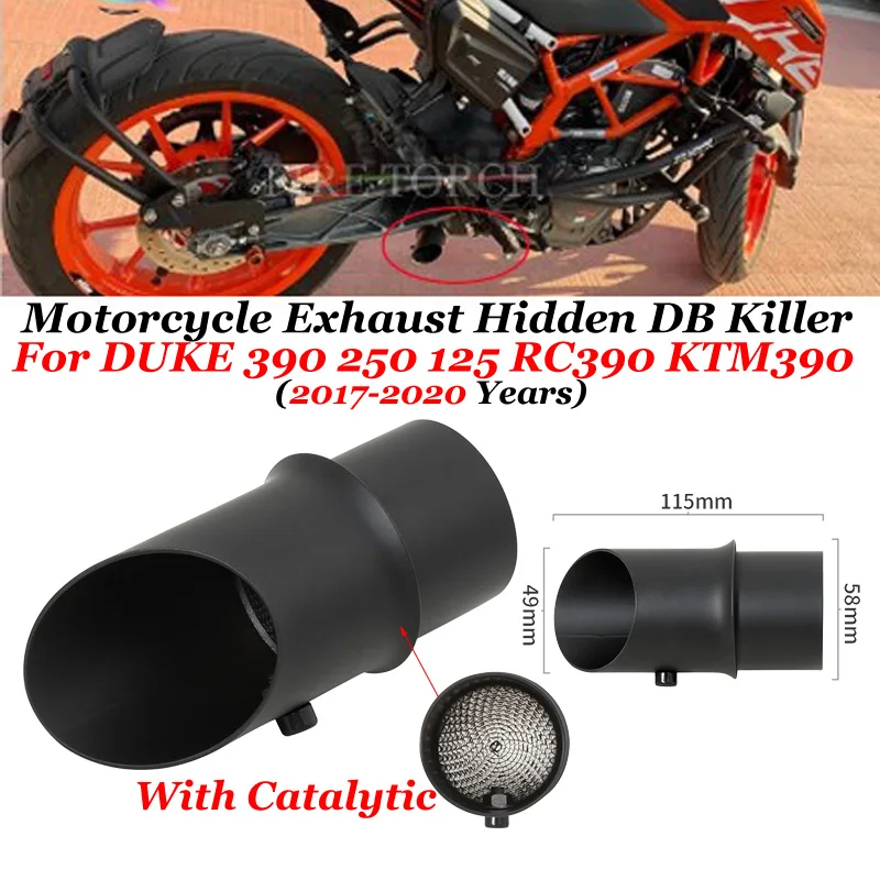 Motorcycle GP Racing Ehxaust Escape Modify Hidden Muffler DB Killer Slip On For DUKE 390 250 200 125 RC390 KTM390 2017 - 2020
Motorcycle GP Racing Ehxaust Escape Modify Hidden Muffler DB Killer Slip On For DUKE 390 250 200 125 RC390 KTM390 2017 - 2020