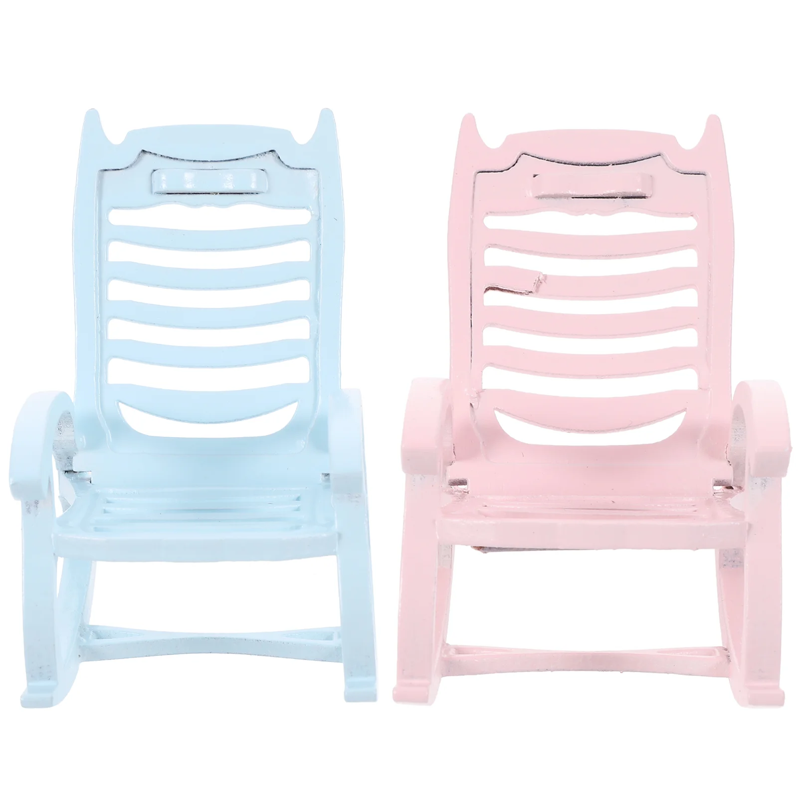 Mini House Decoration Miniature Rocking-chair Crafts Furniture Model Desktop Ornament Figurines
Mini House Decoration Miniature Rocking-chair Crafts Furniture Model Desktop Ornament Figurines