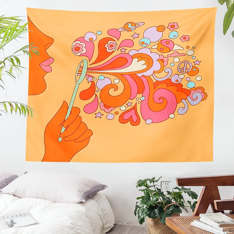 80s Aesthetic Tapestry Wall Hanging 80s Retro Colorful bubbles Decoration Home Decor Tapestry Wall Decor Psychedelic Wall Prints
80s Aesthetic Tapestry Wall Hanging 80s Retro Colorful bubbles Decoration Home Decor Tapestry Wall Decor Psychedelic Wall Prints
