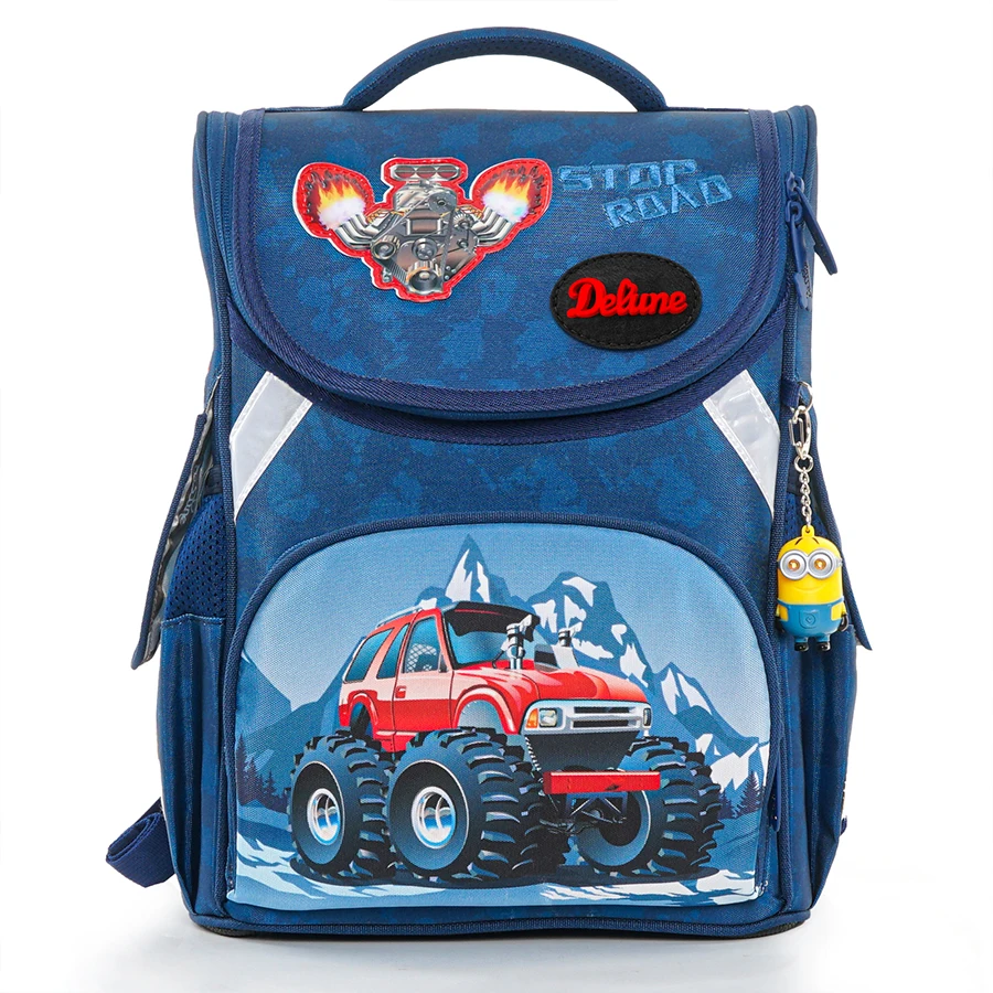 Delune Kids New Grade 1-3 Polar Speed Cars Pattern School Bags for Boys Children 3D Orthopedic Fashion Backpack Mochila Infantil
Delune Kids New Grade 1-3 Polar Speed Cars Pattern School Bags for Boys Children 3D Orthopedic Fashion Backpack Mochila Infantil