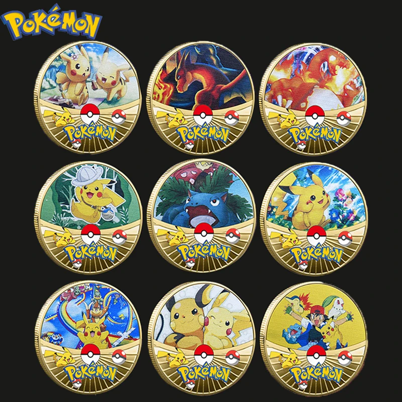 Pokemon Pikachu Commemorative Coins Monster Cartoon Anime Lucky Coins Pokemon Ball Children's Toy Gift DIY Party Decoration
Pokemon Pikachu Commemorative Coins Monster Cartoon Anime Lucky Coins Pokemon Ball Children's Toy Gift DIY Party Decoration