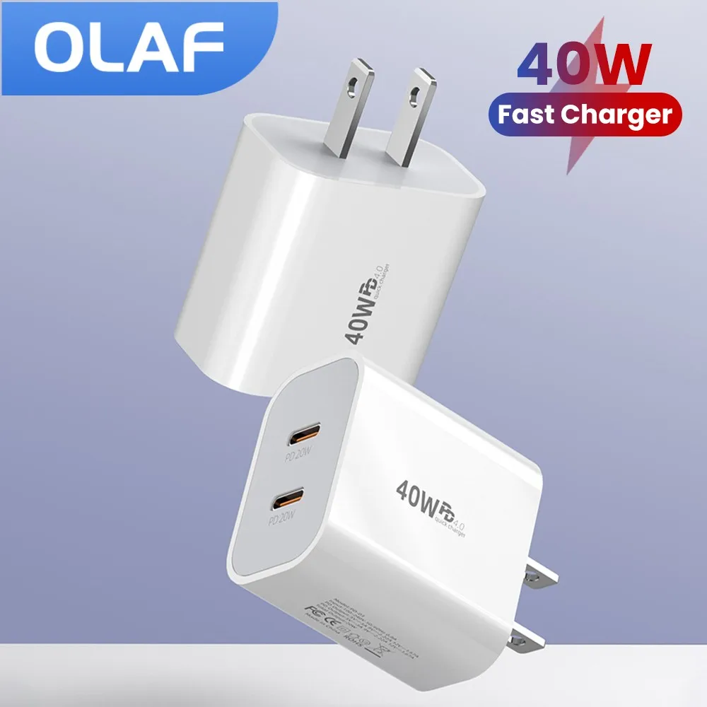 Зарядное устройство usb type-c 40 Вт, быстрое зарядное устройство с двумя интерфейсами для iPhone 13/13 pro max, xiaomi, huawei, samsung
Зарядное устройство usb type-c 40 Вт, быстрое зарядное устройство с двумя интерфейсами для iPhone 13/13 pro max, xiaomi, huawei, samsung