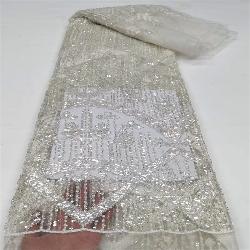 Luxury 2022 High Quality African Handmade Beaded Lace Fabric French Embroidery Lace Fabric For Nigerian Wedding Part QX-315
Luxury 2022 High Quality African Handmade Beaded Lace Fabric French Embroidery Lace Fabric For Nigerian Wedding Part QX-315