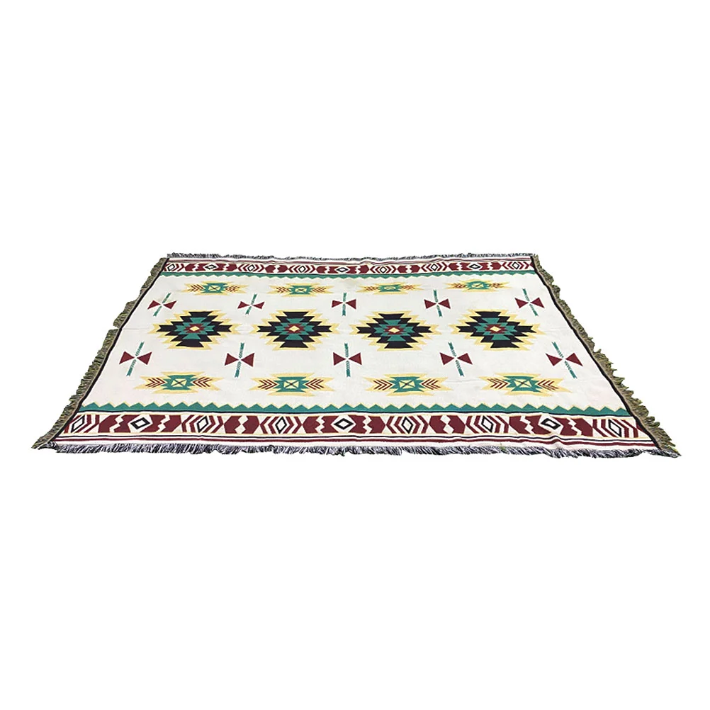 Blanket Multi-function Lawn Blanket Decorative Tassel Blanket Vintage Floor Blanket for Camping Home
Blanket Multi-function Lawn Blanket Decorative Tassel Blanket Vintage Floor Blanket for Camping Home