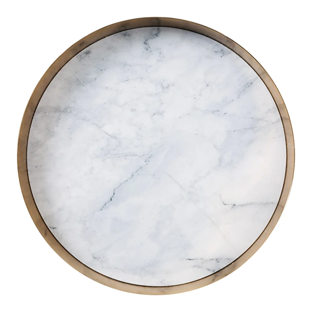 1PC Tabletop Organizing Storage Tray Marble Round Tray Multi-purpose Finishing Tray for Dorm
1PC Tabletop Organizing Storage Tray Marble Round Tray Multi-purpose Finishing Tray for Dorm