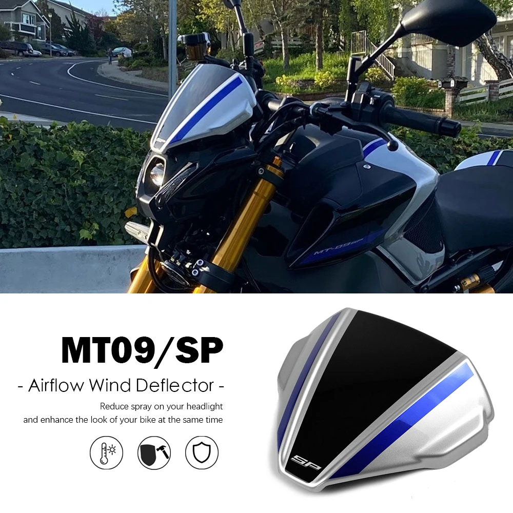 Motorcycle Front Windscreen for Yamaha MT-09 2021 Accessories MT09 SP 2022 MT 09 Parts New Airflow Wind Deflector Windshield
Motorcycle Front Windscreen for Yamaha MT-09 2021 Accessories MT09 SP 2022 MT 09 Parts New Airflow Wind Deflector Windshield