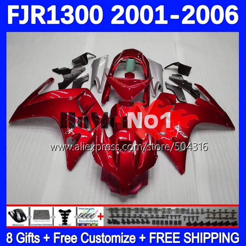 Body For YAMAHA FJR-1300 FJR1300 pearl red FJR1300A 01 02 03 05 06 158MC.13 FJR 1300 A C 2001 2002 2003 2004 2005 2006 Fairing
Body For YAMAHA FJR-1300 FJR1300 pearl red FJR1300A 01 02 03 05 06 158MC.13 FJR 1300 A C 2001 2002 2003 2004 2005 2006 Fairing