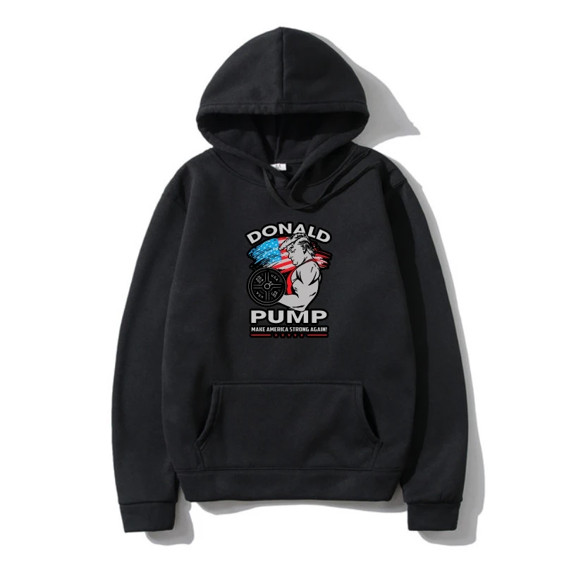 Donald Pump Make America Strong Again Hoodie Cartoon Hoodie men Unisex New Fashion free shipping funny Outerwear
Donald Pump Make America Strong Again Hoodie Cartoon Hoodie men Unisex New Fashion free shipping funny Outerwear