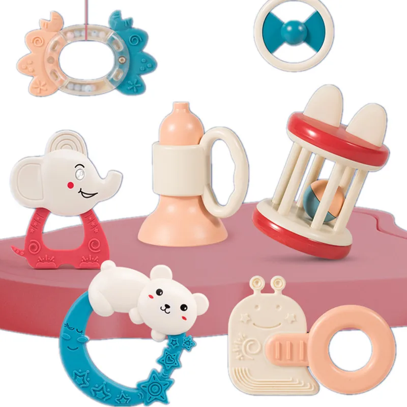 1pc Cartoon Baby Children Rattles Teether Toy Infant Toddler Teething Shower Toys Safety TPE Material Kids Newborn Bell Toy
1pc Cartoon Baby Children Rattles Teether Toy Infant Toddler Teething Shower Toys Safety TPE Material Kids Newborn Bell Toy